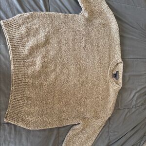 Lands' End Men's Crewneck Sweater - Beige